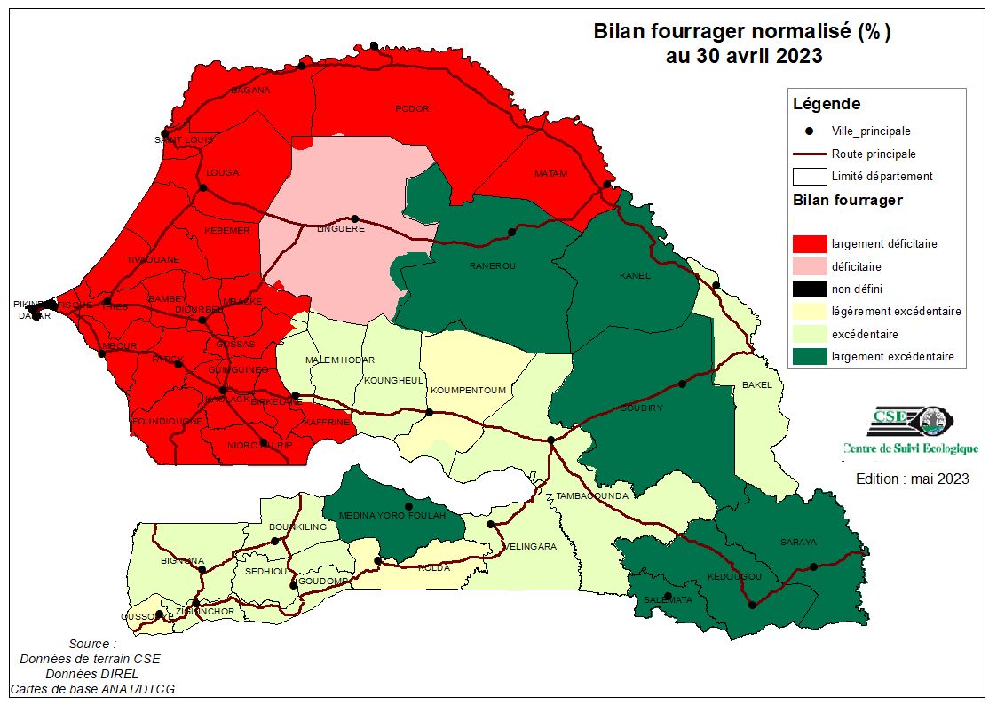 Bilan fourrager au 30 avril 2023